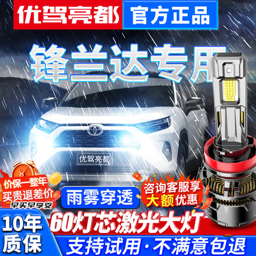 优驾亮都锋兰达LED大灯