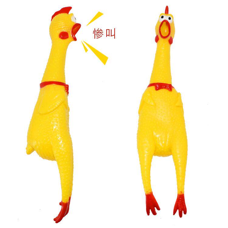 尖叫鸭大号尖叫鸡怪叫鸡发泄鸡捏捏叫发声叫叫玩具婴儿童女孩男