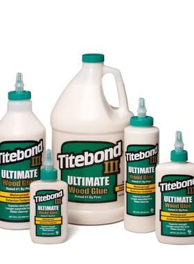 美国 Titebond三代  太棒胶 木工胶 吉他乐器维修强力.