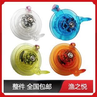 新款台州钓法长竿短线传统钓草洞鲫鱼绕线轮迷你手竿收线轮小渔轮