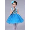 new pattern 61 children Modern Dance Jazz costume kindergarten girl dance clothing Sequins David Yarn skirt