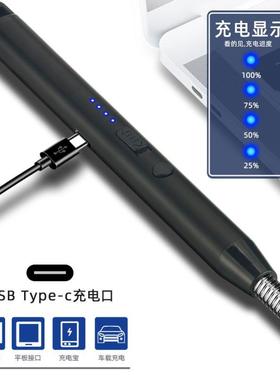 USB Electric Rechargeable Long Kitchen Lighter for Stove点火