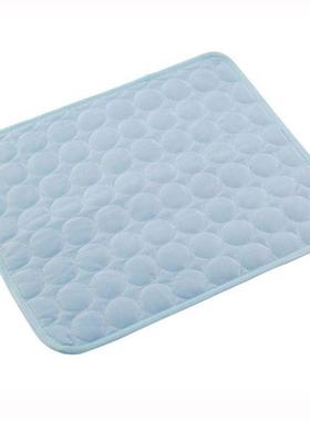 Dog Cooling Mat Summer Pad Mat For Dogs cat Brhable Blan1