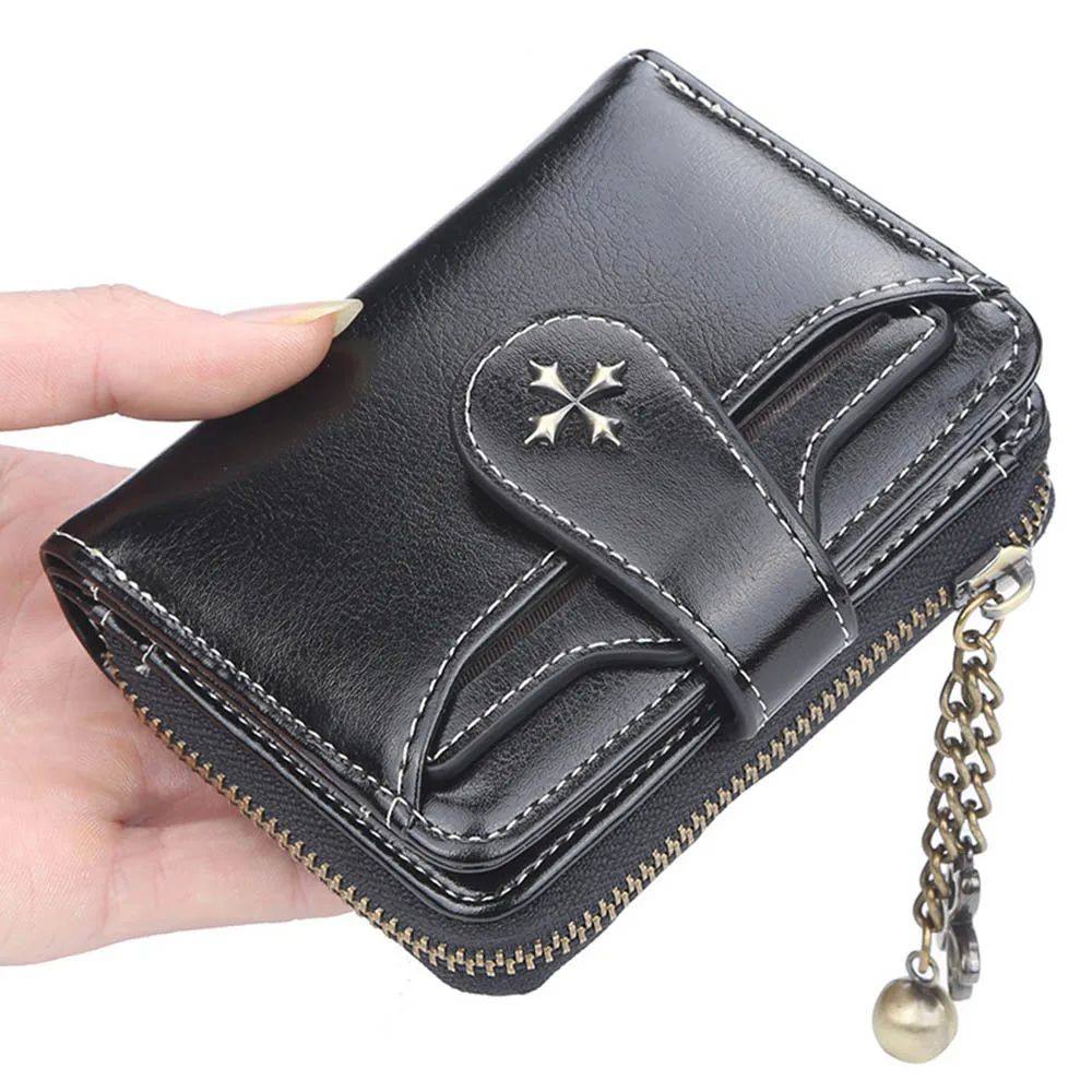 2023 New Women Wallets Fashion Short PU Leather Top Quality