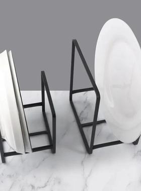 1pc kitchen cabinet plate storage countertop dish rack drawe