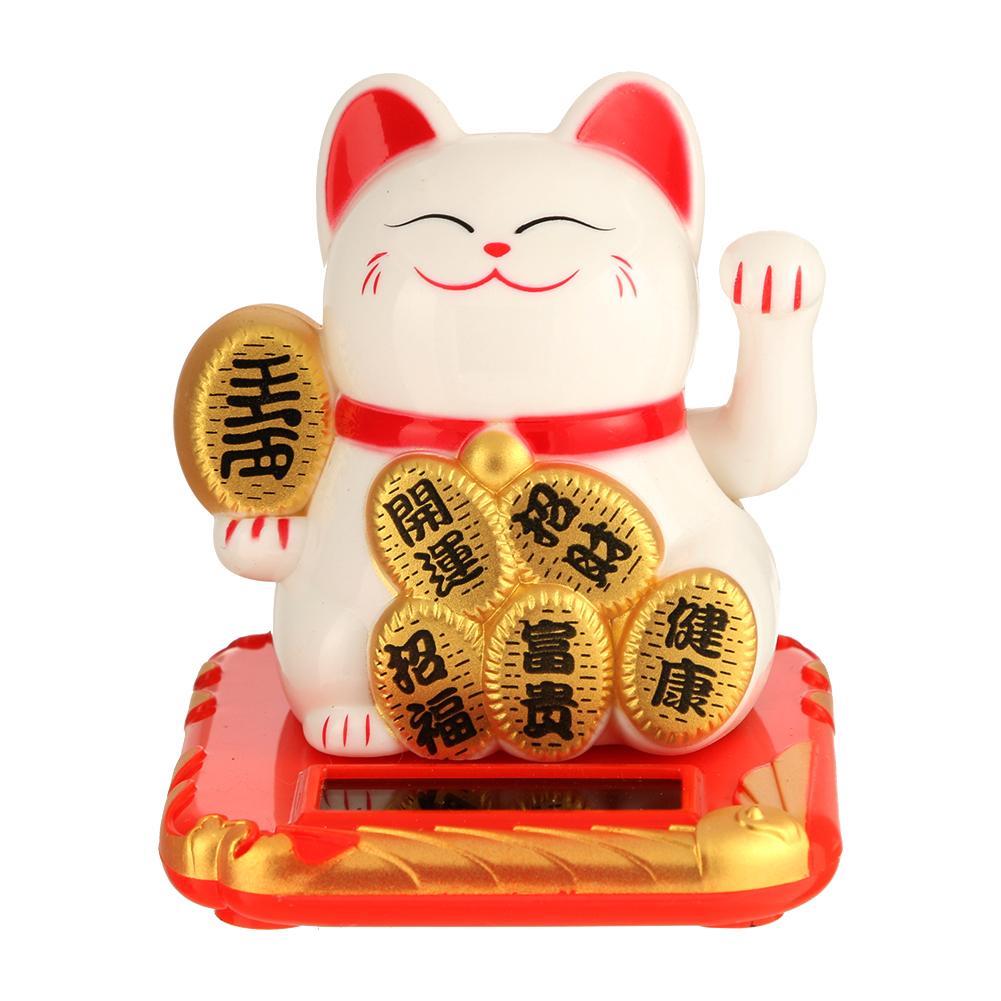 Chinese Lucky Cat Wealth Waving aking Hand Fortune Welcome