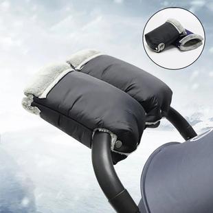 2pcs Winter Warm Stroller Gloves Waterproof Gloves Pram Acce
