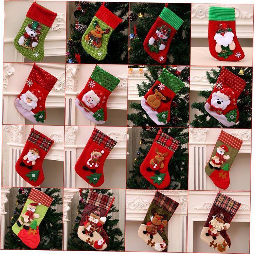 Christmas stockings Christmas gift bag Decorative bag圣诞袜