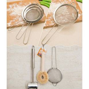 Fine Mesh Stainless Steel Strainer Sieve Juice Egg Filter Co