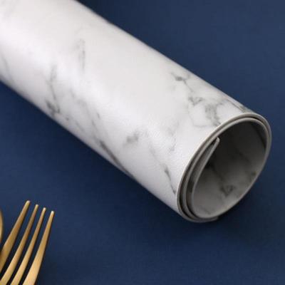 Insulation leather placemat marble non-slip PVC placemat