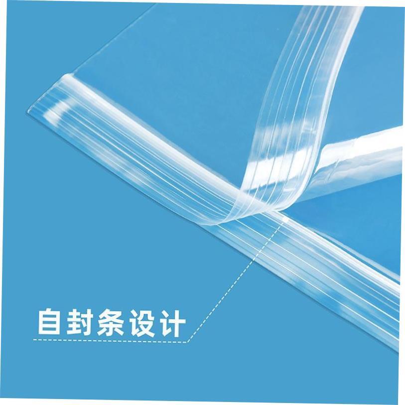 100pcs Zip Bags Reclosable Clear Storage ziploc Bag packing