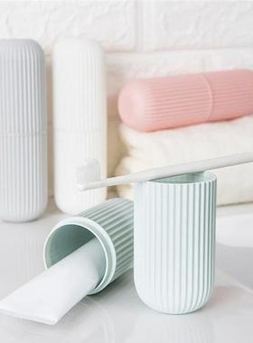 Travel Toothbrush Box Vertical St无品牌/ripe Portable Mouthw