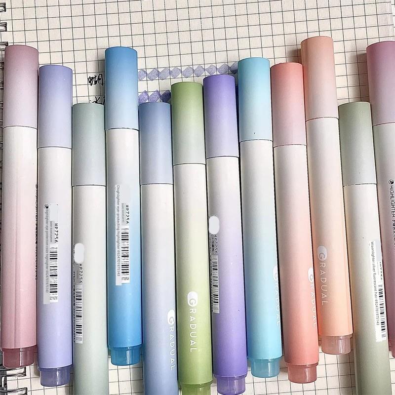 Color highlighter a set of 10 color marker pens荧光记号笔