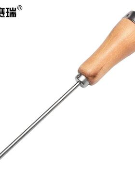 安赛瑞冰锥不锈钢单叉戟酒吧花式凿圆冰球破冰器7J00312