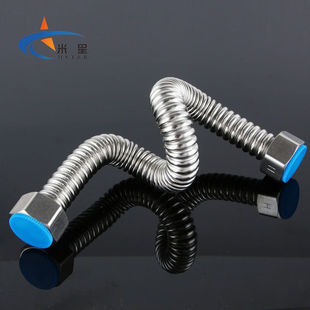 米星(MSTAR)304不锈钢4分波纹管冷热进出水管金属软管30公分