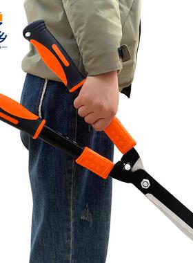 固乡园林园艺剪刀修枝剪绿篱剪篱笆剪草坪剪刀剪粗枝大剪刀橙色加