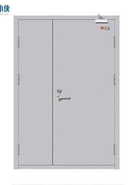 安小侠防火门钢制乙级防火门消防门安全门子母门宽1180*高2100mm