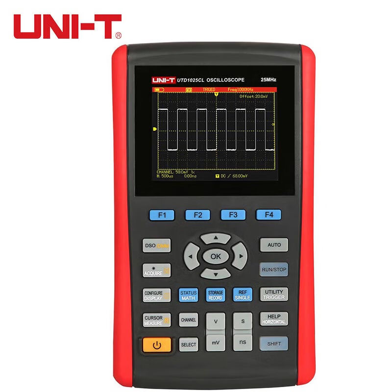 优利德（UNI-T）UTD1025CL手持式数字存储示波器25MHz单通道数字