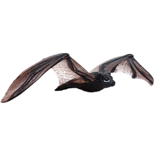 林畅模玩儿童仿真昆虫静态模型玩具实心蝙蝠飞狐哺乳动物科教认知