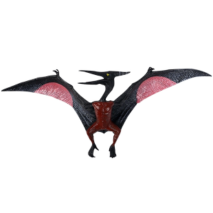 林畅模玩恐龙模型翼手龙套装无齿双型齿翼龙飞龙儿童玩具仿真动物