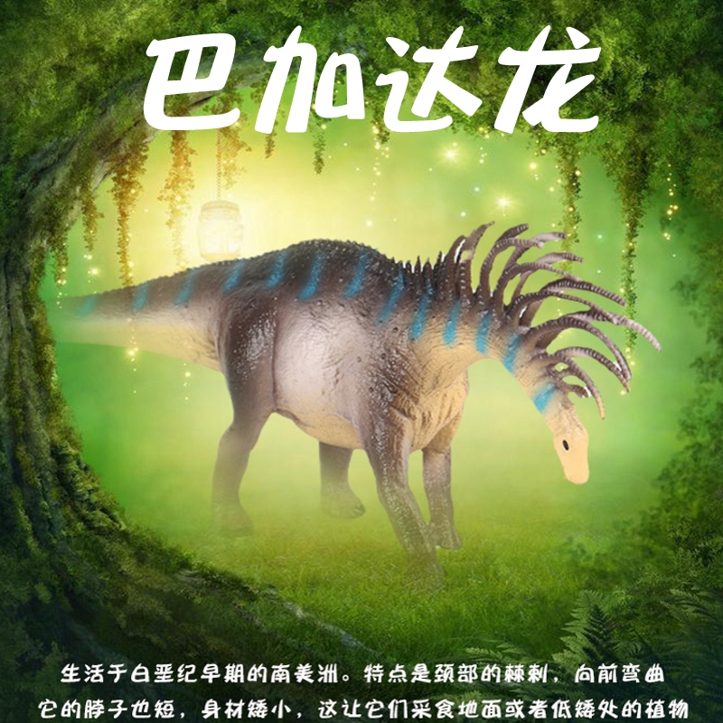 林畅模玩巴加达龙模型仿真恐龙