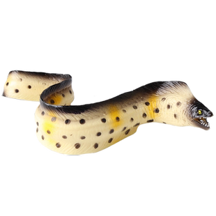 林畅模玩儿童海洋生物玩具海鳗模型仿真鳗鱼海底动物套装男孩认知