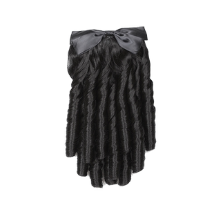 民国假发复古罗马卷长发国风旗袍马尾发型金粉世家白秀珠同款辫子