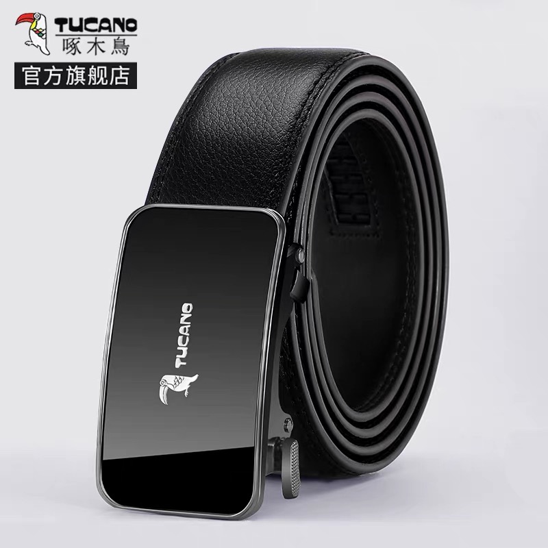 皮带男款男士2025新款真皮潮流7松紧配饰高级感高端真牛皮腰带