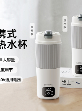 便携式烧水杯家用车载旅行可usb电热煮水烧水壶宿舍小型保温一体