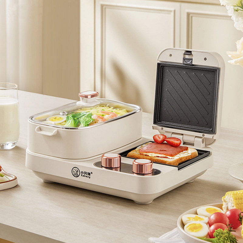 四合一早餐机多功能吐司机轻食