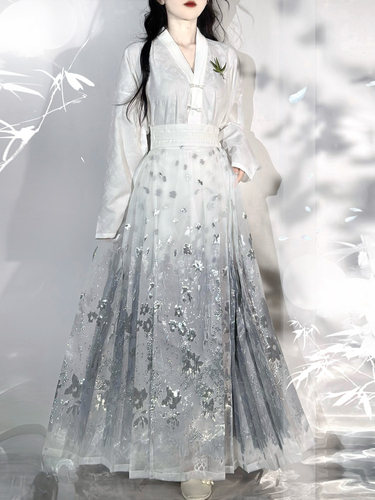 昭华赋原创马面裙汉服