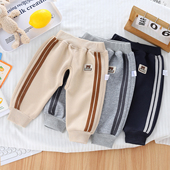 子春秋季 新款 外穿男女宝宝开裆裤 小月龄婴幼儿春装 儿童长裤 婴儿裤