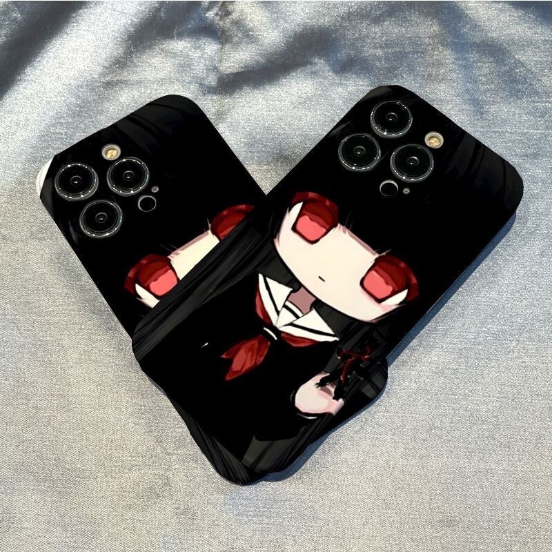 暗黑系女孩苹果16Pro手机壳iPhone15PROMAX14菲林13Pro12全包11潮苹果vivo华为oppo小米一加魅族荣耀红米