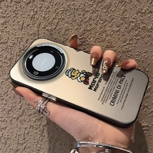 TTON数码 适用华为mate70pro手机壳马里奥pura70pro保护套mate60pro高级感彩银苹果50小米文字30遥遥领先男p60