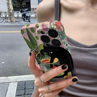 14promax菲林苹果15小众14不撞壳7 马蒂斯猫适用iPhone15 8plus全包镜头xr手机壳xsmax软壳16Pro新