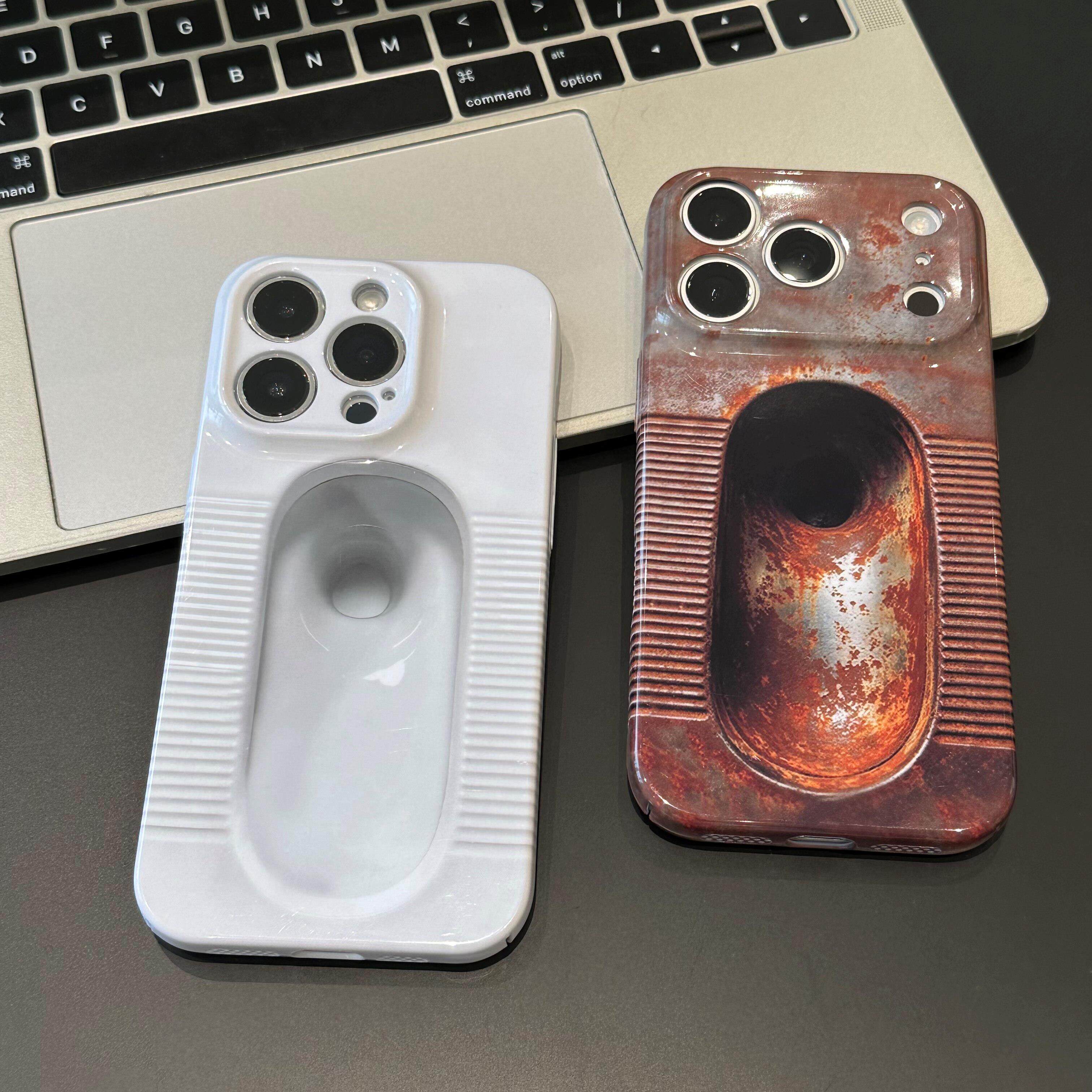 蹲便器手机保护壳苹果17P