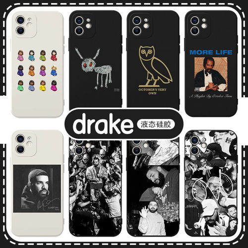 drake手机壳苹果14华为ma