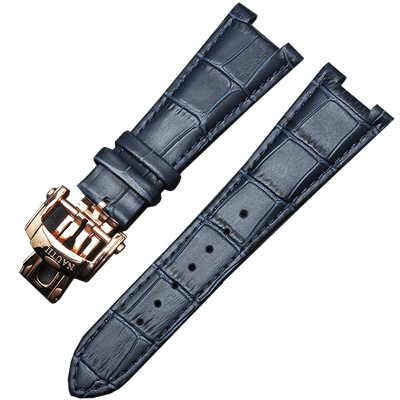 适配百达翡丽鹦鹉螺男头层牛皮