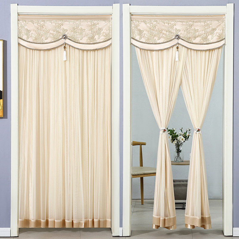 纱门帘隔断帘不透遮挡帘用免打孔挂帘卧室厨房防蚊门帘2024新款,居家布艺,窗纱,淘宝优惠券,粉丝福利购,淘宝优惠卷