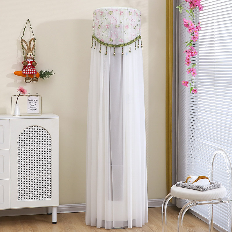 圆形空调罩立式柜机防尘罩开机不取圆柱客厅通用格力美的海尔全包