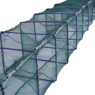 虾笼鱼网捕鱼笼捕渔网龙虾网折叠抓鱼工具泥鳅黄鳝笼捕虾笼河虾网