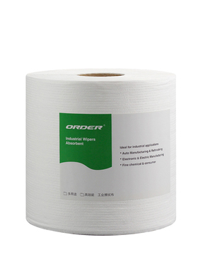 工业用清洁无尘擦拭纸擦油纸除尘纸吸油吸水无纺布白色大卷500片