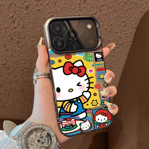 适用苹果17手机壳可爱蛋糕小猫iphone17保护套16promax男女15plus硬壳14超好看13pro超薄12可爱11高级感女同