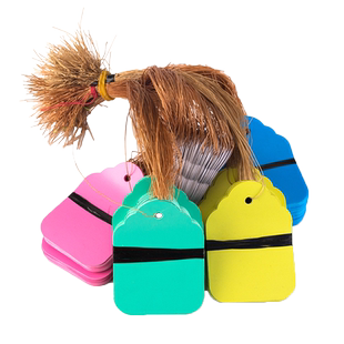 100张带绳塑料标签植物吊签园艺盆栽小挂牌多肉标签标记标识牌