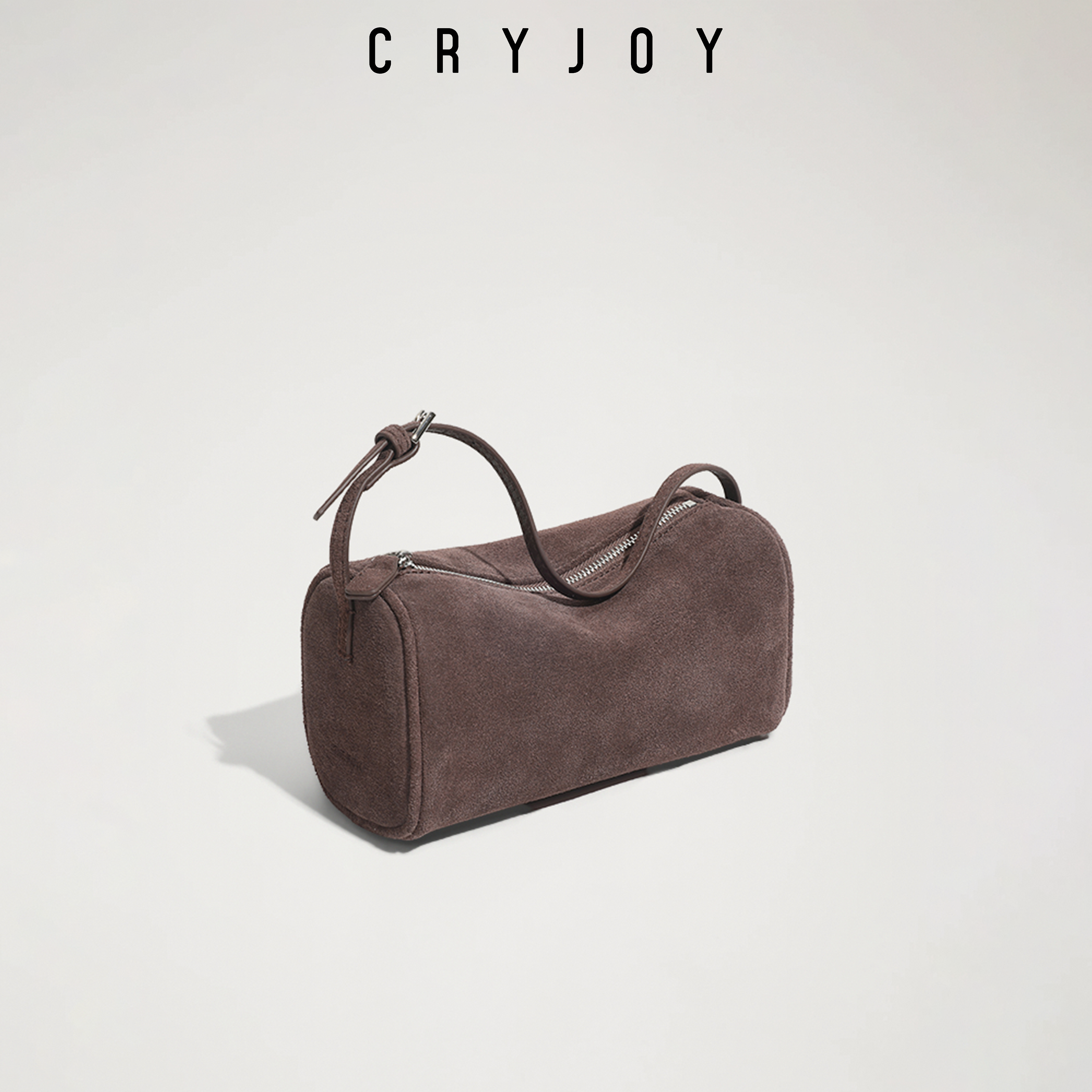 CryJoy极简秋冬女式笔筒包