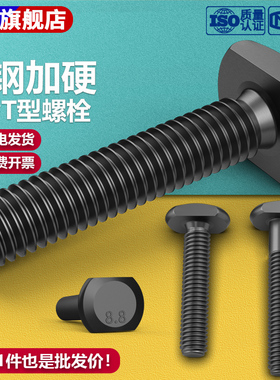 45#钢T型螺丝冲床铣床螺杆T型螺栓模具压板T形M8M10M12M14M16M20