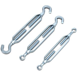 拉紧器花兰螺丝紧绳器国际重型花篮螺栓钢丝绳拉紧收紧器紧线器