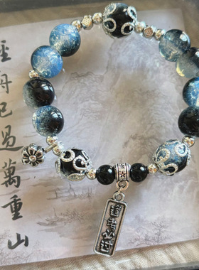 新款逢考必过手链女中高考必胜手串学生考试励志加油礼物闺蜜手饰