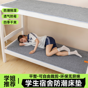防潮垫学生宿舍床板防潮隔脏防滑垫单人床上隔脏垫寝室专用毛毡垫