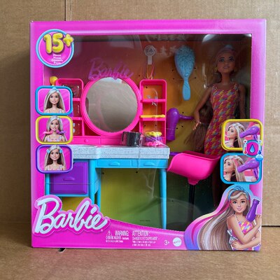 芭比卧室起居家具组合